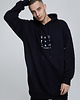 bluzy męskie Bluza Hoodie Oversize Black 4