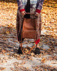 torby na ramię Boxy Bag L / Cinnamon - dwuczęściowa torebka 2