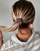 gumki do włosów Gumka jedwabna, scrunchie, gumka satynowa różowe złoto MINI 1