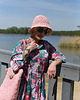 kapelusze damskie HOLIDAYS kapelusz bucket hat w kolorze kwiatów oleandru 1