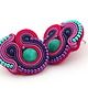 kolczyki soutache Małe kolczyki soutache 4