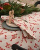 obrusy i serwetki Świąteczny obrus z motywem głogu 1