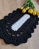 podkładki do kuchni Podkładka owalna ze sznurka 28cmx50cm 1