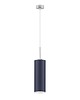 lampy wiszące Czarna lampa wisząca do kuchni ELBA tuba 1