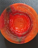 miski i misy Misa gnieciona CZERWONE SMUGI - 33 cm 1