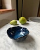 pojemniki na biżuterię Ceramiczna Miseczka Skorupka na Biżuterię Granatowa Cudo Oceanu 6