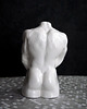 dodatki - różne Rzeźba z gipsu, figurka mężczyzny w bieli, wys. 8,4 cm 1