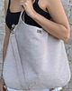torby na ramię Duża jasna torba worek boho beżowo szara XXL na ramię 1
