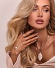 bransoletki srebrne Bransoletka z pierścionkiem Classy Sassy Stone 2w1 4