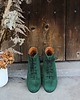 czółenka damskie TRZEWIKI NA OBCASACH BUTELKOWA zieleń 3