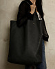 torby XXL Mega Shopper bag grafit / duża torba na codzień 2