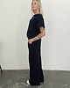 komplety damskie Chiara oversizowy komplet bezrękawnik i spodnie wide leg Navy granatowy 4