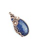 wisiory Wisiorek wire wrapping z lapis lazuli 7