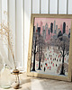 plakaty Plakat Zimowy Nowy Jork 7