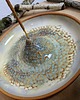 Podstawki pod kadzidełka Ceramiczna miseczka na kadzidełko HARA 1