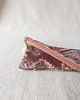 piórniki Mała lniano - bawełniana kosmetyczka / piórnik upcycling 4