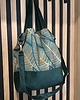 torby XXL Torba hobo XXL - print graficzne liście 1