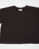 t-shirt damskie Brązowa oversize koszulka 2