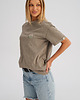 t-shirt damskie Koszulka damska OVERSIZE Washed Smoke 8
