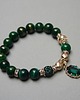 bransoletki z kamieni naturalnych Kolekcja Rich - Emerald /glamour/ - bransoletka 2