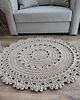 dywany Dywan szydełkowy ze sznurka bawełnianego 90cm 4