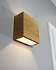 kinkiety Lampa drewniana Kinkiet Dąb 20 cm x 20 cm DREWNO 1