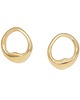 kolczyki pozłacane SMOOTH midi/ gold earrings 6