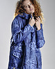 kurtki damskie Parka  zimowa wodoodporna Jungle Blue 1