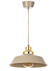 lampy wiszące Lampa wisząca sufitowa kaszmirowo złota metalowa LED E27 5