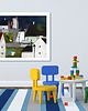 obrazy OBRAZ NA PŁÓTNIE -  120x80cm MIASTO NOCĄ 3