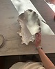pojemniki na biżuterię Ceramiczna Duża Patera Ostryga na Sałaty Przekąski Perłowa 8