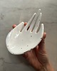 pojemniki na biżuterię Ceramiczna Łapka Handmade Talerzyk na Biżuterię Złote Ciapki 4