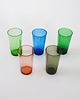 szklanki i kieliszki Komplet kolorowych szklanek, fiński design, lata 50, Tapio Wirkkala, Iittala 3
