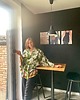 szlafroki damskie Szlafrok narzutka kimono krótkie z kantką 4