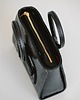 torebki do ręki BOW BAG - skórzana torebka - czarna tłoczona 9