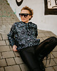 bluza z kapturem damska Damska Bluza z kapturem DR.CROW Green Texture 2