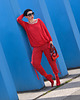 tuniki damskie TUNIKA red OVERSIZE 2