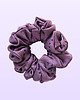 gumki do włosów Scrunchie fiolet mama i córka 1