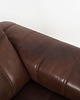 fotele Fotel skórzany brązowy, szwajcarski design, lata 70, produkcja: De Sede 8