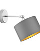 kinkiety Regulowany kinkiet do czytania w stylu glamour TETE GOLD 3