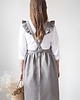 fartuchy kuchenne Lniany fartuszek retro TRUE GREY 1