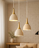 lampy wiszące Lampa Wisząca Metalowa Kaszmirowa ze złotym dodatkiem LED 1