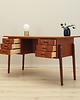 biurka Biurko tekowe, duński design, lata 60, produkcja: Dania 1