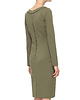 sukienki midi damskie  Sukienka khaki YY100064_RAL6007 5