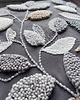 poduszki plecione Poduszka kwiaty punch needle boho natural 2