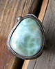 pierścionki - różne Agat larimar  -  pierścionek 5