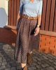 spódnice midi Spódnica Polka Dot 1