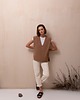 swetry damskie Kamizelka Merino&cashmere beż camel 1