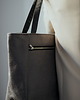 torby na ramię Torba Shopper z tłoczonego nubuku tapicerskiego w kolorze stalowym 5