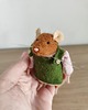 akcesoria różne Myszka Fiszka -Myszka wełna filc 2